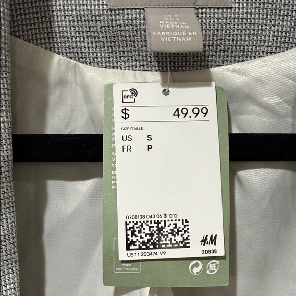 H&M Gray Blazer - Picture 4 of 9
